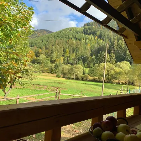 еко будинок в горах Verkhnyaya Bystra