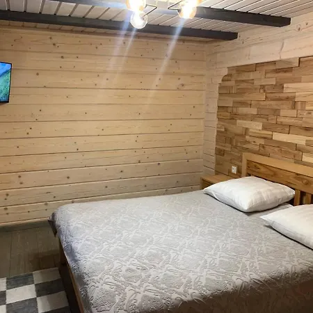 еко будинок в горах Verkhnyaya Bystra