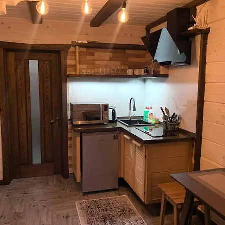 еко будинок в горах *