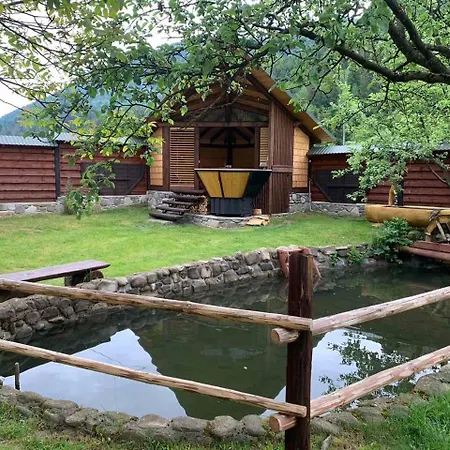 еко будинок в горах * Verkhnyaya Bystra